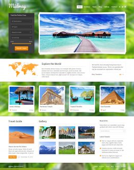theme du lịch WordPress, website du lịch