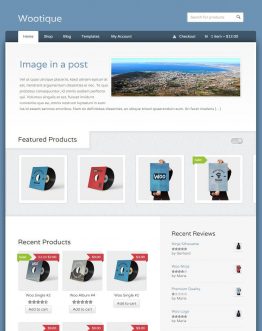 wootique theme bán hàng WordPress