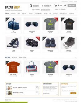 Bazar - Theme bán hàng WordPress, website bán hàng