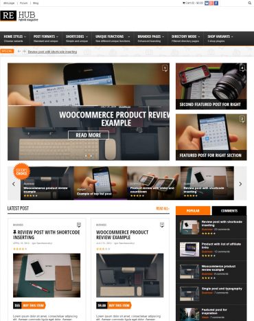 REHub theme