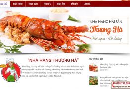 Dịch vụ thiết kế website uy tín cho nhà hàng hút khách